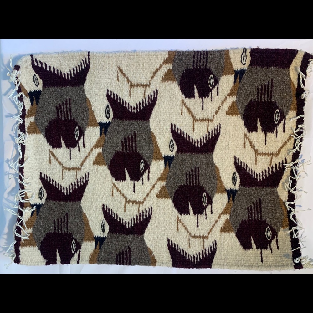 Handcrafted wool rug